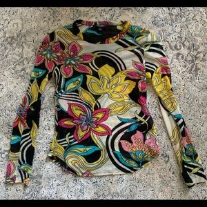 Long sleeve Y2K mesh top